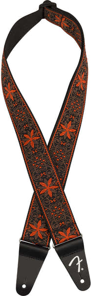 Fender PASADENA WOVEN STRAP ORANGE WALLFLOWER 2"