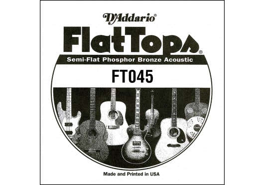 FT045 Semi-Flat Phosphor Bronze 45