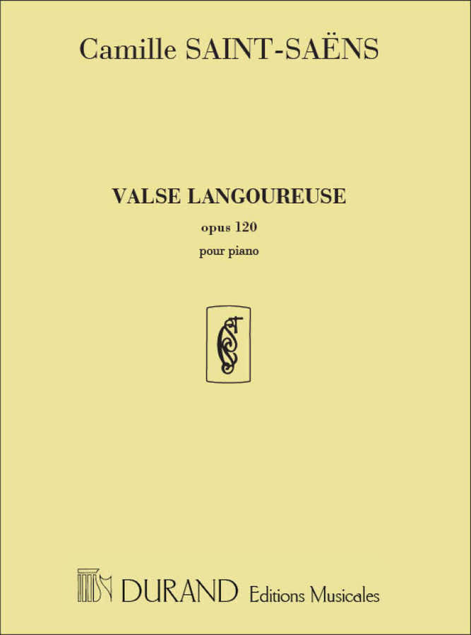 SAINT-saens C. - Lome wals Op. 120 - Piano