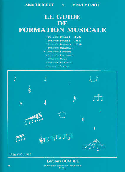 Truchot/meriot - Guide De Formation Musicale Vol.5