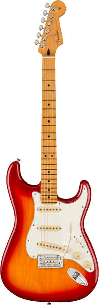 Stratocaster Player II MN Verouderde kersenburst