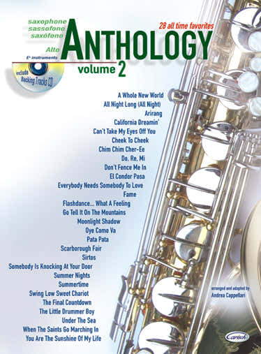 Cappellari A. - Anthology Vol.2 + CD - Altsaxofoon