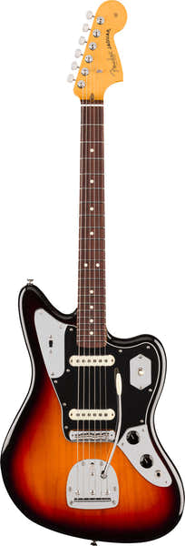 American Professional Classic Jaguar RW 3-kleuren-Sunburst