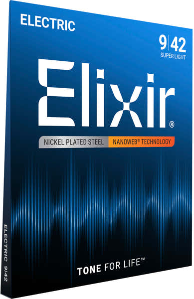 Elixir 12002 Nanoweb Super Light 9-42