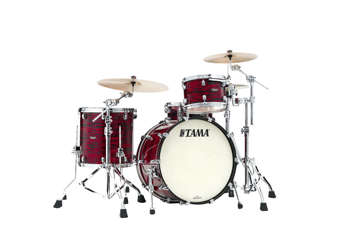 Starclassic Maple Rock 22 Chrome / Red Oyster