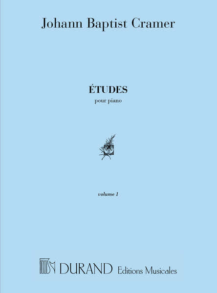 Durand CRAMER - ETUDES VOLUME 1 - PIANO