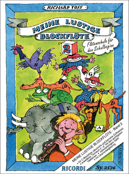 Meine lustige Blockflöte Band 2 (dt. und barock)