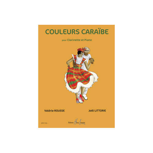 Jobert Rousse/littorie - Couleurs Caraibe Clar./piano - Clarinette et Piano