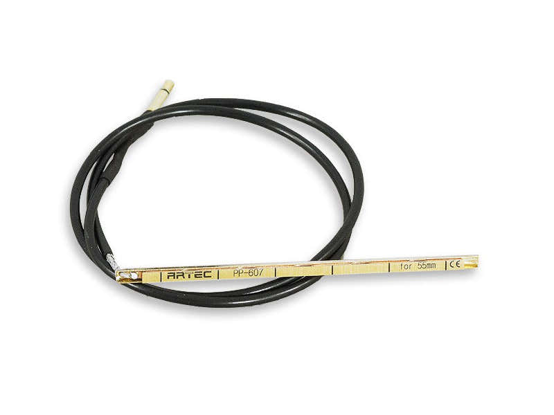 Piezo P.U voor gitaar onder het brugzadel voor folk 55MM