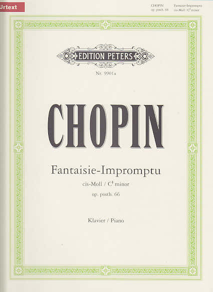 Chopin F. - FANTAISIE-impromptu CIS-moll Op. PH. 66 - Piano