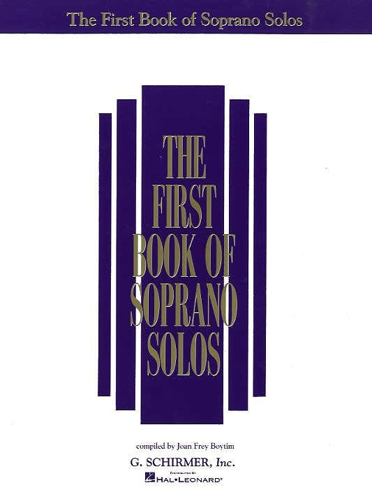 Het eerste boek met solostukken voor sopraan - Sopraan