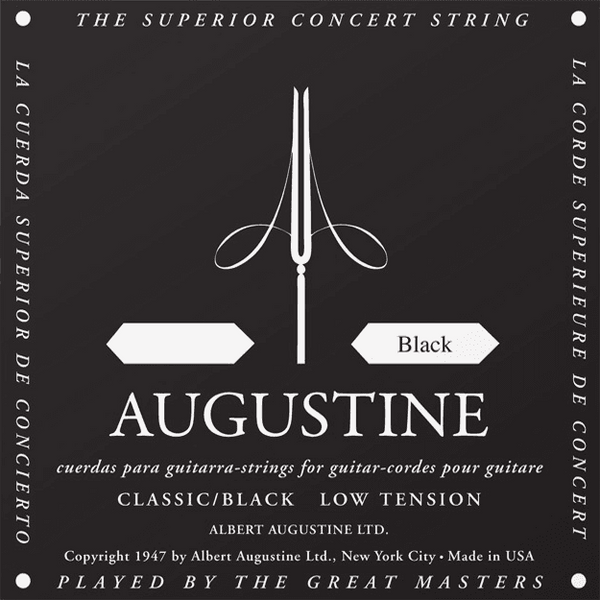 Augustine Mi Aigue - Nylon Noir Tirant Faible (Unité)