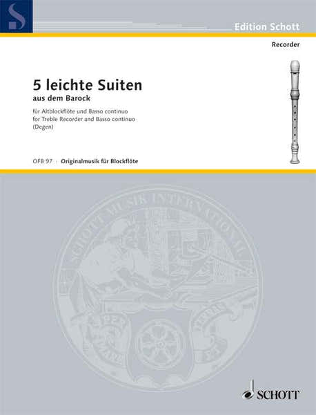 Five Easy Baroque Suites