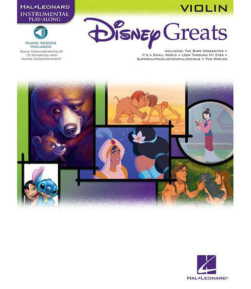 Hal Leonard Disney Greats Violin + MP3