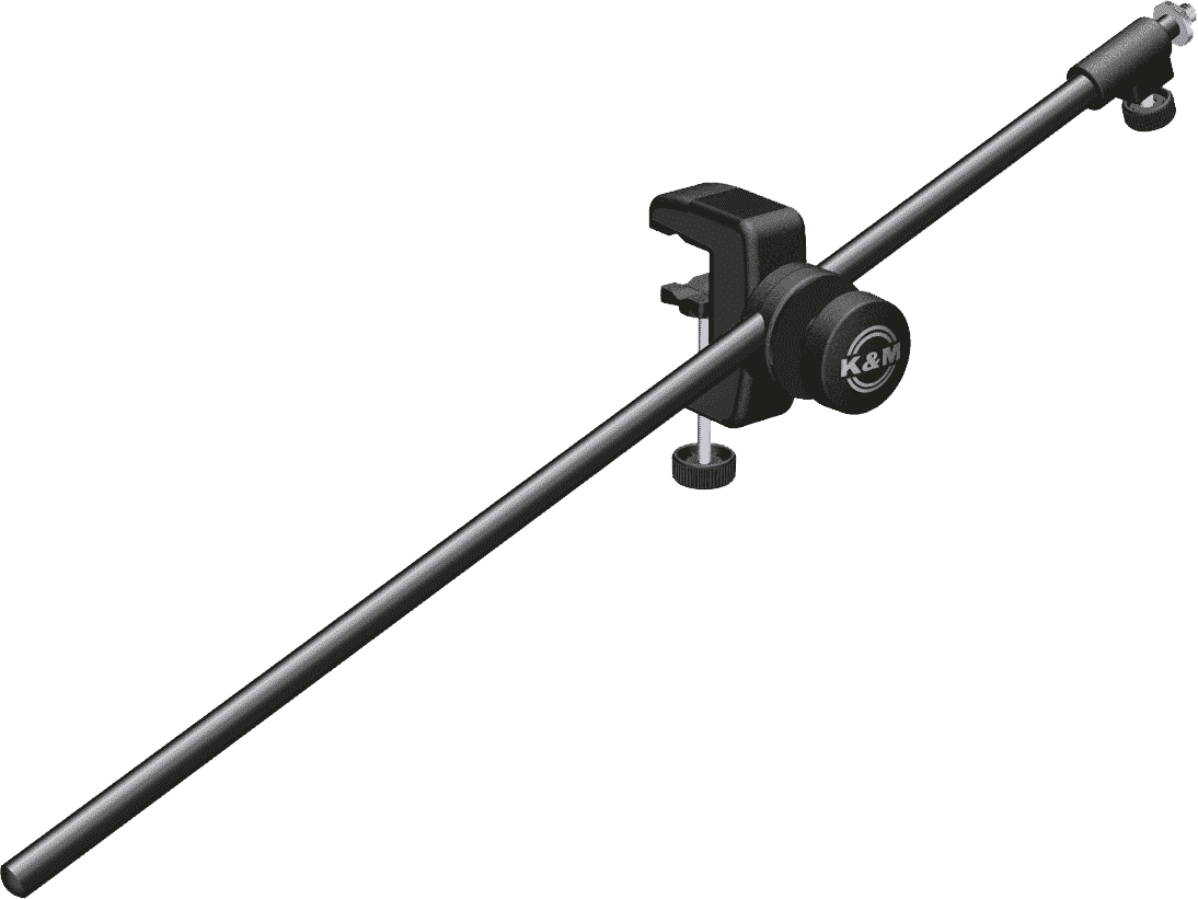 25800-311-55 SUPPORT DE TABLE NOIR POUR MICROPHONE