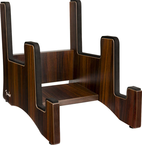 Fender Stand Deluxe Double Bois