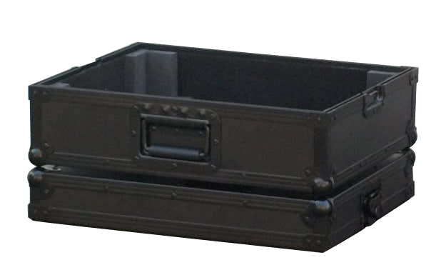 FLIGHT CASE POUR PLATINE VINYL COULEUR NOIRE