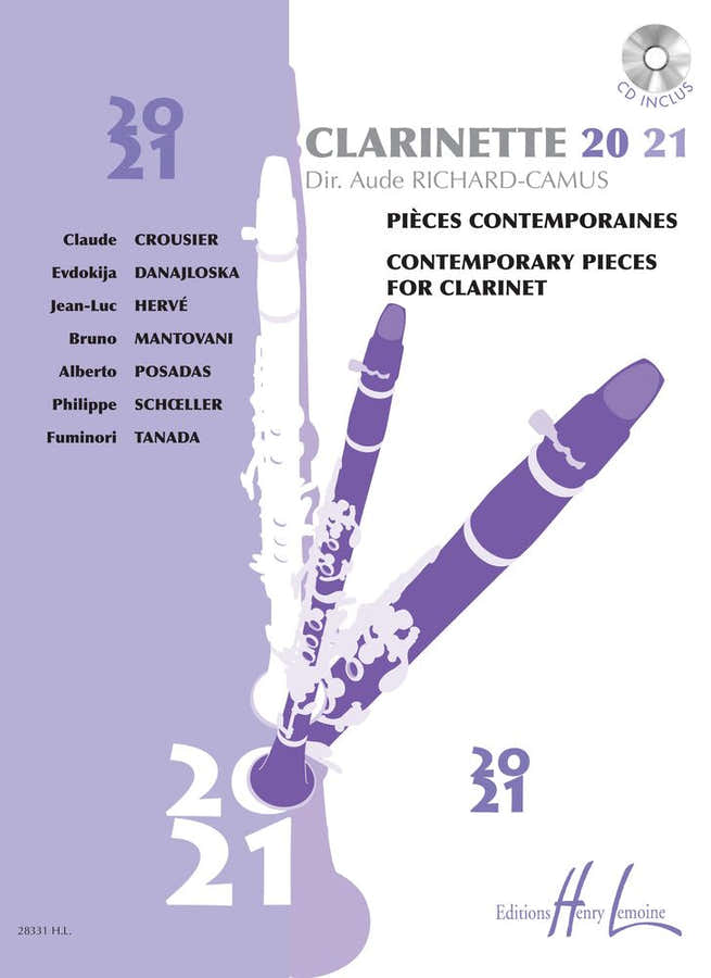 RICHARD-camus Aude - KLARINET 20-21 + CD