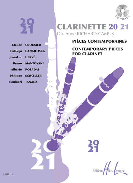 Lemoine RICHARD-camus Aude - Clarinette 20-21 + CD