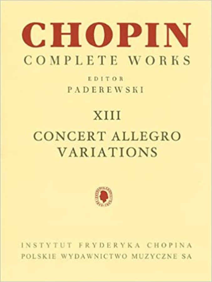 Chopin F. - Complete werken Vol.13 - Concertallegro, Variaties