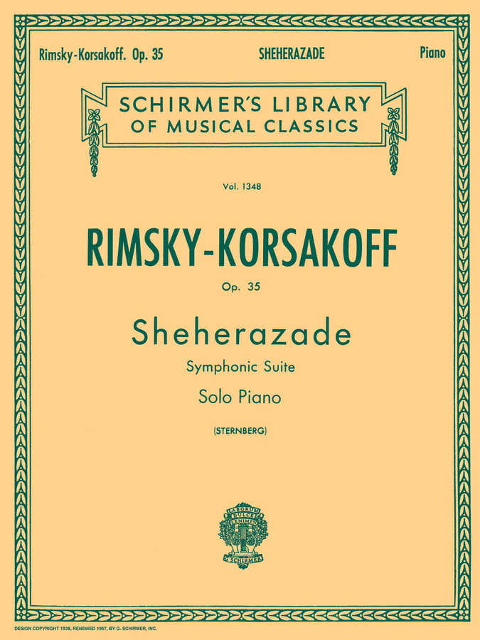 Sheherazade Op. 35 (Pianoreductie)