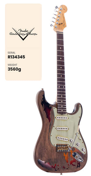 Fender Custom Shop Stratocaster Rory Gallagher Super Heavy Relic 3-Color Sunburst Signature Artist 2025