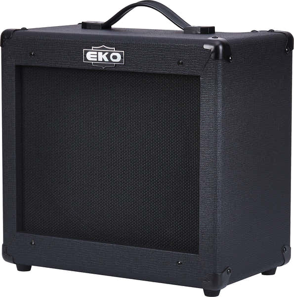 Eko G-BS35 Stealth Black - combo guitare 35W - 2 canaux + reverb