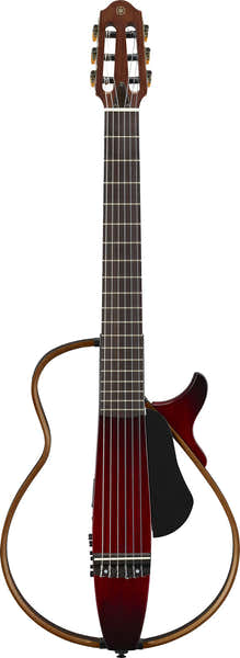 Yamaha Silent Slg200Ncrb Nylon Crimson Red Burst