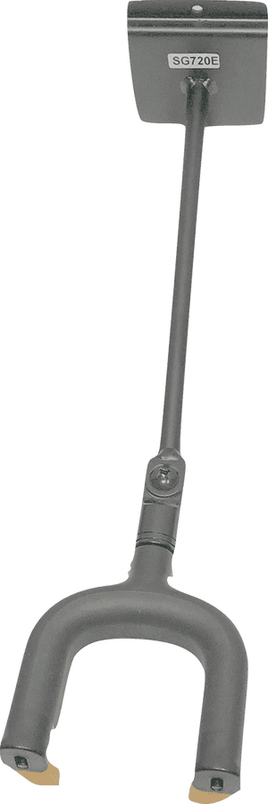 SG720e - Standaard met Grip voor Slat Wall (lange steel)