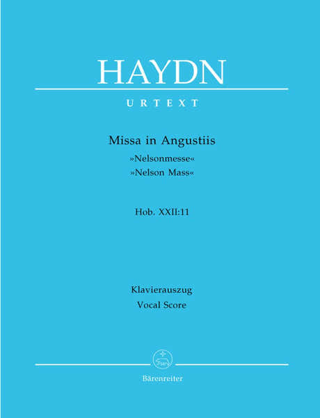 Haydn J. - Missa In Augustiis Nelson Mass Hob.Xxii:11 - Reduction Ch Piano