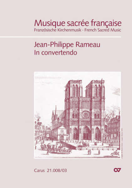 Carus RAMEAU J.-P. - IN CONVERTENDO - VOCAL SCORE