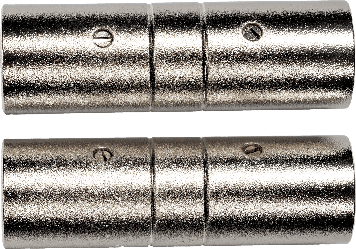 Adaptateur XLR Male XLR Male - Lot de 2
