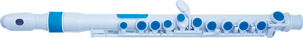 Nuvo JFLUTE WIT EN BLAUW