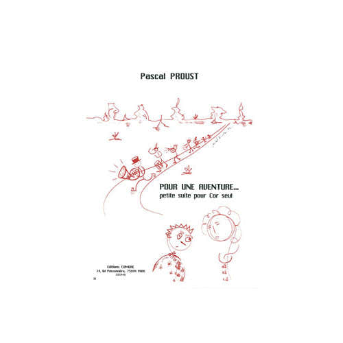 Proust - Pour Une AVENTURE-petite Suite - Cor Seul