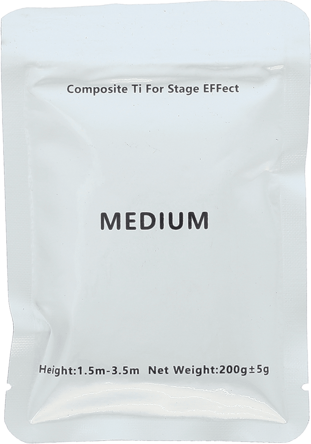 Poudre pour machine à étincelles froides - Médium - 200g