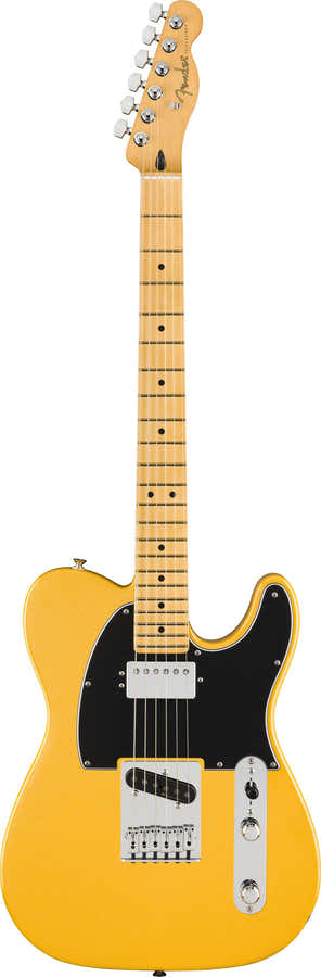 Telecaster Player II Modified SH MN Zonnegeel