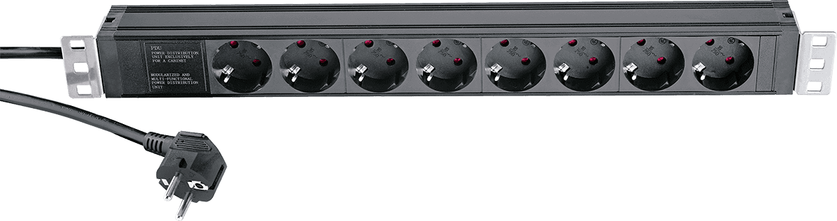 Multiprise Rackable 19" 230V 8 Prises