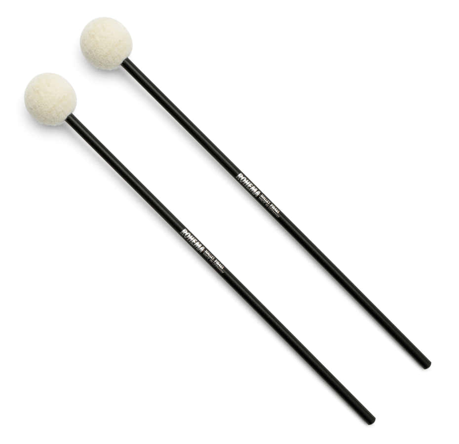 Baguettes Plastique 30CM Tête Feutre 3CM Medium Hard