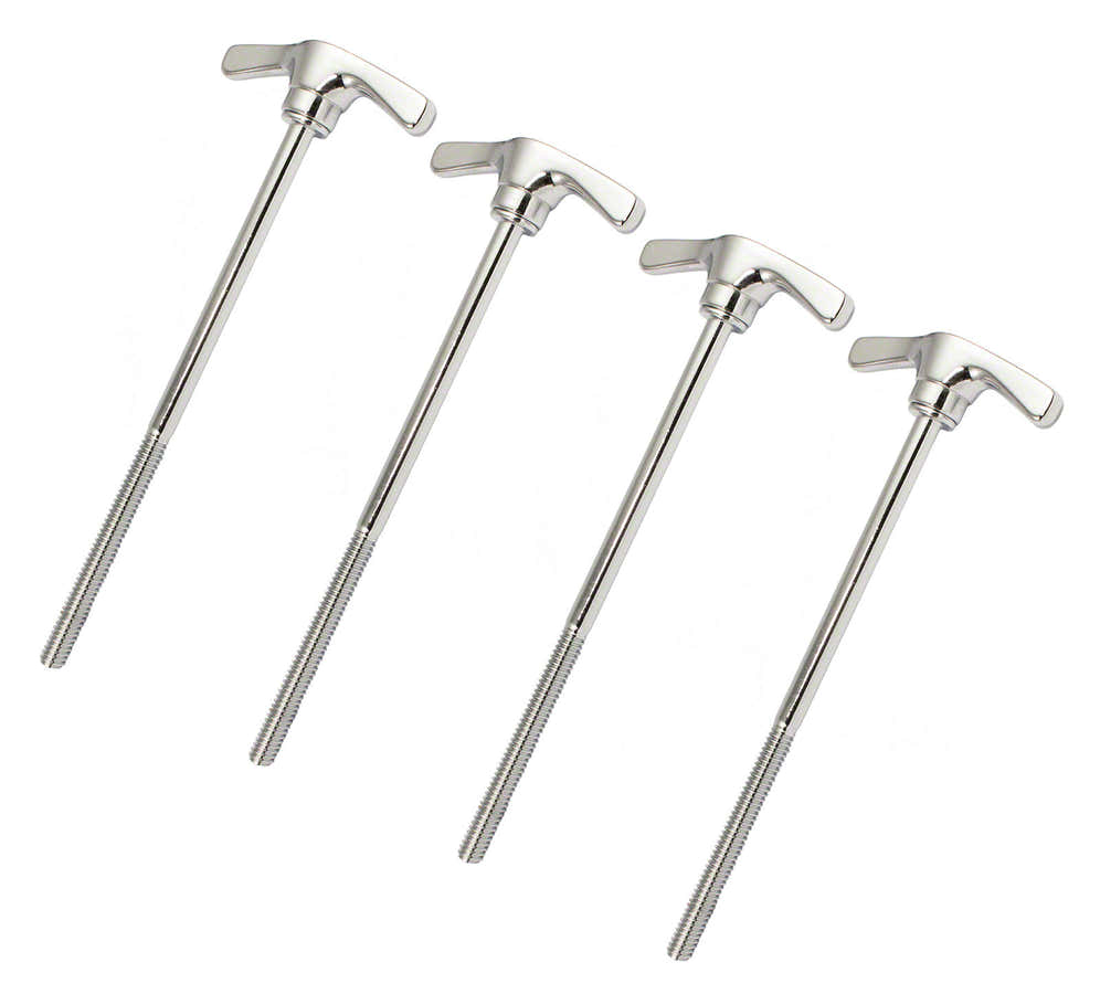 TRT3-115 - 115MM T-STYLE BASS DRUM TENSION ROD - 7/32" THREAD (X4)