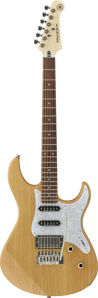 Yamaha Pacifica 612Viix Geel naturel satijn