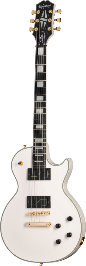 Les Paul Custom Origines Signature Matt Heafy Bone White Ibg