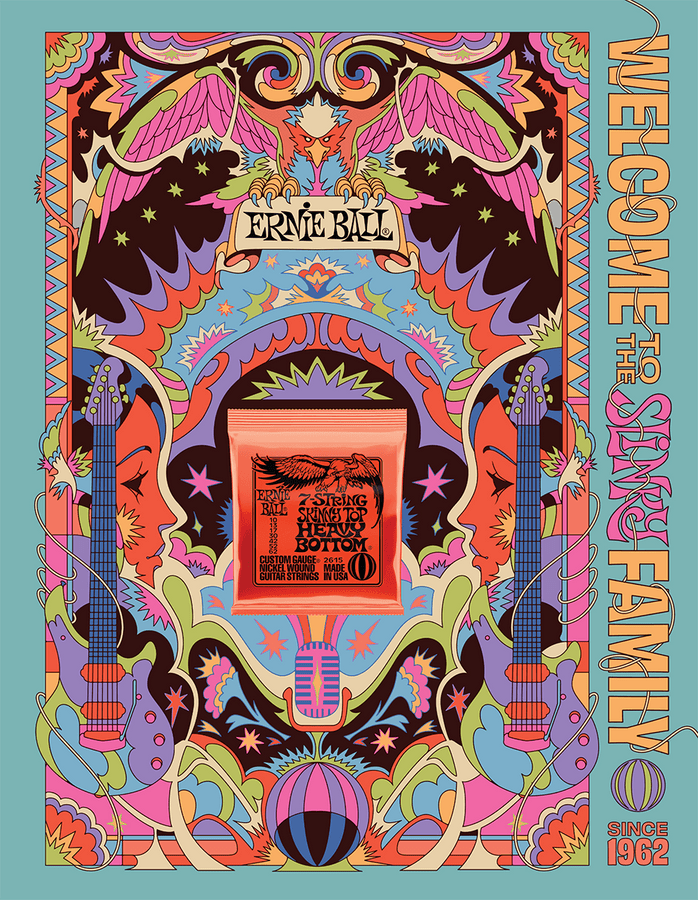 Poster Ernie Ball Slinky 2022 Format A0 STHB 7C