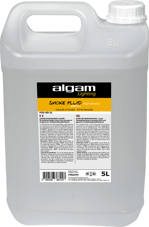 Liquide à Fumée Forte Densité 5L