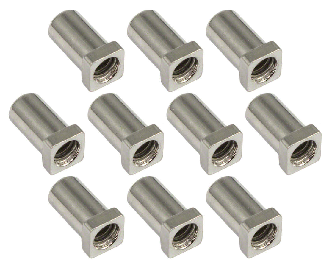SN-SQ-15S - Cheminée 15mm Tête Carrée - Acier (X10)