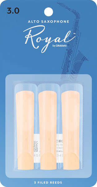 D'addario - Rico Royal 3 - Saxophone Alto (3 Anches)