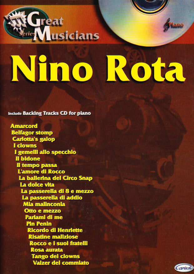 Grote musici - Nino Rota - piano
