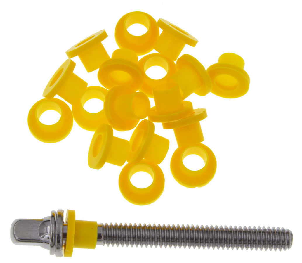 TRW20Y Rondelles Nylon Pour Tirants Jaune X20
