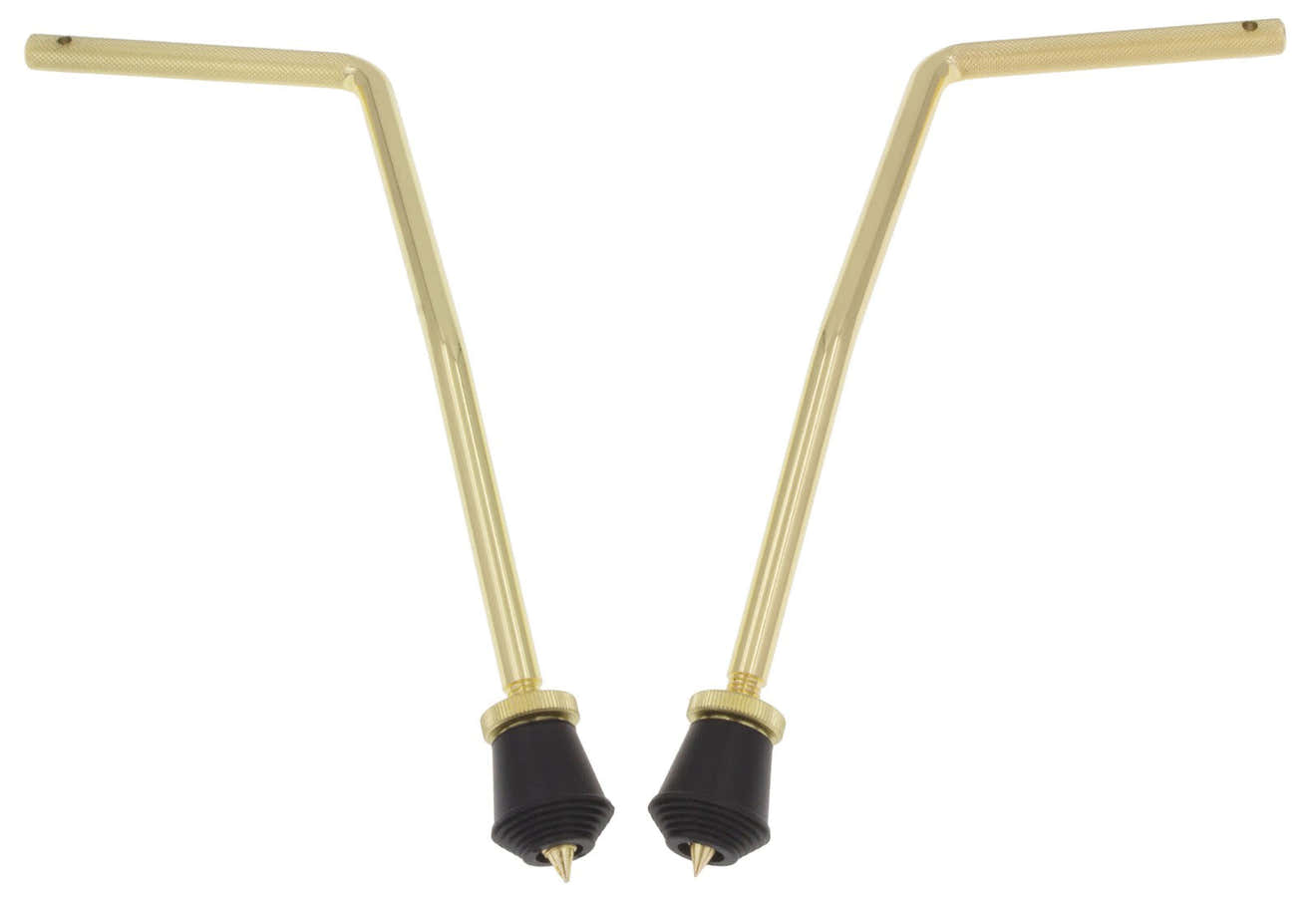 BDS7-105-BR Gebogen Bassdrum-Poten 10.5mm X2 Goud