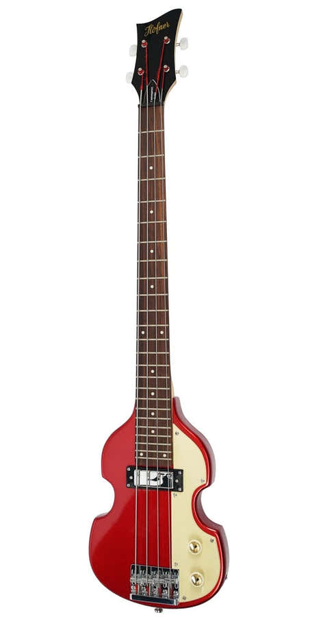 HCT-SHVB-R-C-0 Shorty Viool Metallic rood Crème slagplaat