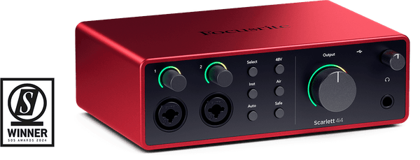 Focusrite Scarlett 4i4 4e generatie